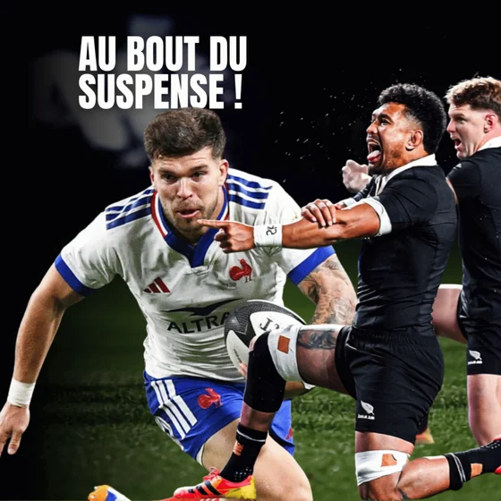 FRANCE - ALL BLACKS : ILS Y ONT CRU JUSQU'AU BOUT !