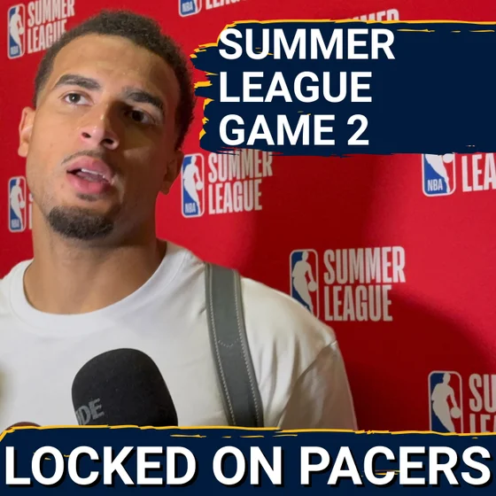 How Jalen Slawson popped for Indiana Pacers in summer loss to 76ers | Notes on Braden Smith and more