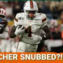SNUBBED: Miami Hurricanes Fans EXPLODE Over Mark Fletcher Omission in Top RB Rankings