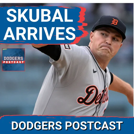 DODGERS POSTCAST: Dodgers again look flat on a getaway Sunday with Skubal in the house