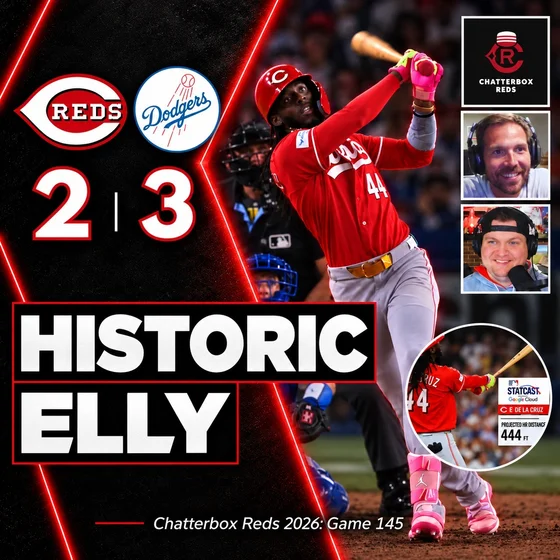 Game 145 - Dodgers 3, Reds 2 (Elly De La Cruz GOES OFF in LA, Reds Still Lose For 7th Straight Time vs Dodgers)