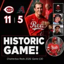 Game 130 - Reds 11, Diamondbacks 5 (JJ Bleday Hits For The CYCLE!)