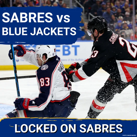 OPENING DAY for the Buffalo Sabres facing the Columbus Blue Jackets