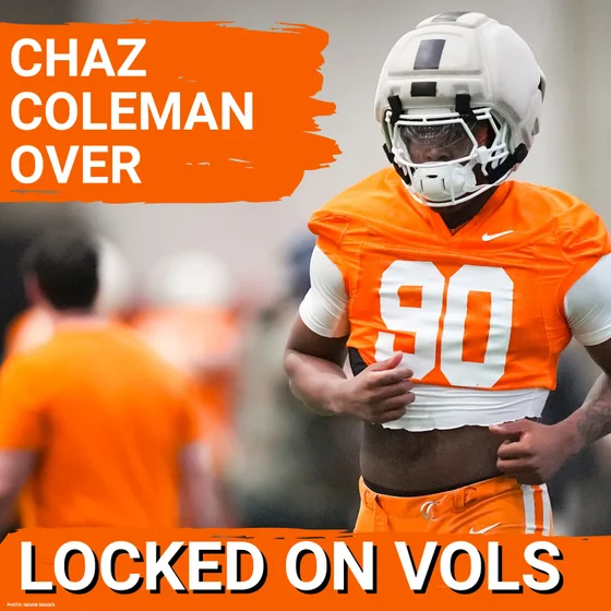 OVER: Tennessee PARTS WAYS with Transfer Portal Star Chaz Coleman