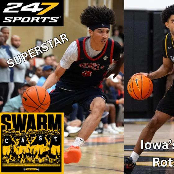 Iowa's Chances at SUPERSTAR Cayden Daughtry after MASSIVE Peach Jam, Hawks 2026 Rotation | SwarmCast