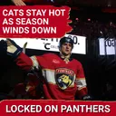 STAYING HOT: Reinhardt's late goal the difference as the Panthers avoid a sweep against the Rangers