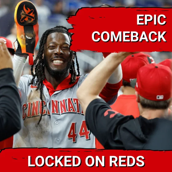 REDS POSTCAST: Cincinnati Reds Stun Marlins as Matt McLain and Elly De La Cruz IGNITE Comeback WIN