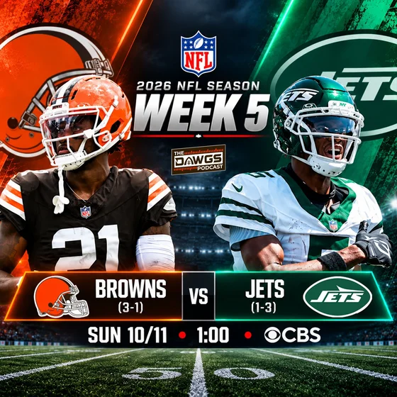 Browns x Jets: Week 5 Game Preview - Cleveland Browns Podcast for 10/8/26