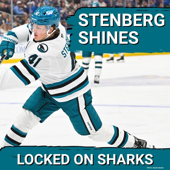 STENBERG SURGE: San Jose Sharks GRIND Out OT Victory Minus Macklin Celebrini, Toffoli STEPS Up