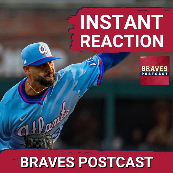 BRAVES POSTCAST: Martín Pérez carries no-hitter into 7th inning in win versus Nationals LIVE REACTION