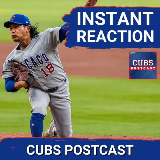 CUBS POSTCAST: It was a DISASTER for the Chicago Cubs in the 8th inning, lose 4-1 to the Braves