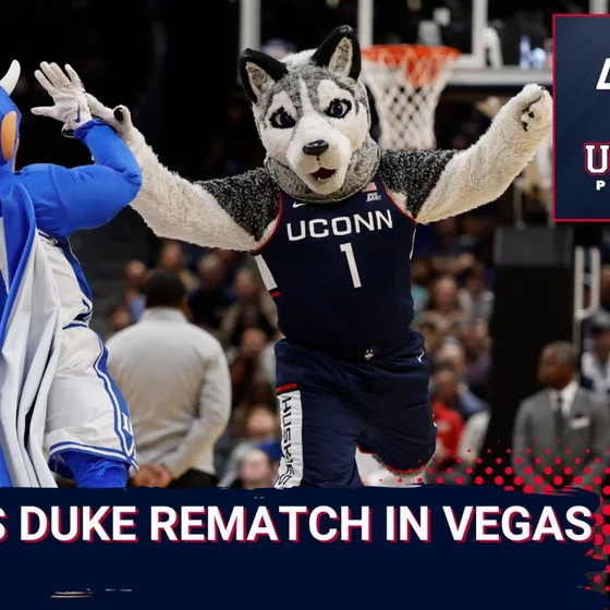 SHOWDOWN SET: UConn’s Epic Clash vs Duke in Vegas—Braylon Mullins’ EPIC Shot STILL STINGS