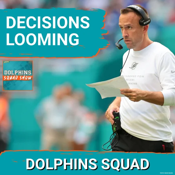 DOLPHINS SQUAD SHOW: Dolphins Have BIG Decisions Coming: Injuries, Roster Battles & Falcons Preview