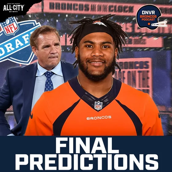 T.J. Ward joins us & Brian Baldinger gives his FINAL predictions on who Denver Broncos will draft