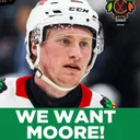 OLIVER MOORE JOINS: Rookie Season, Injury & World Championships | CHGO Blackhawks