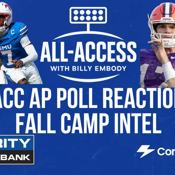 All-Access AM: ACC AP Poll Ranking Reactions | ACC Fall Camp Intel | Clemson QB Battle