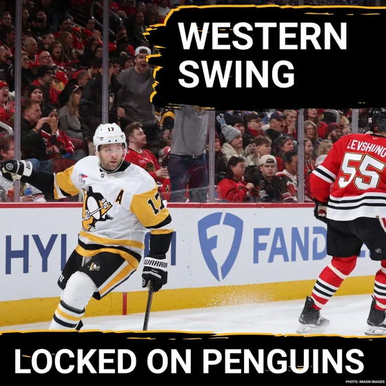 Penguins WESTERN SWING begins in Chicago!