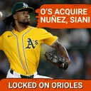Orioles acquire RHP Eduarniel Nuñez and OF Michael Siani on waivers