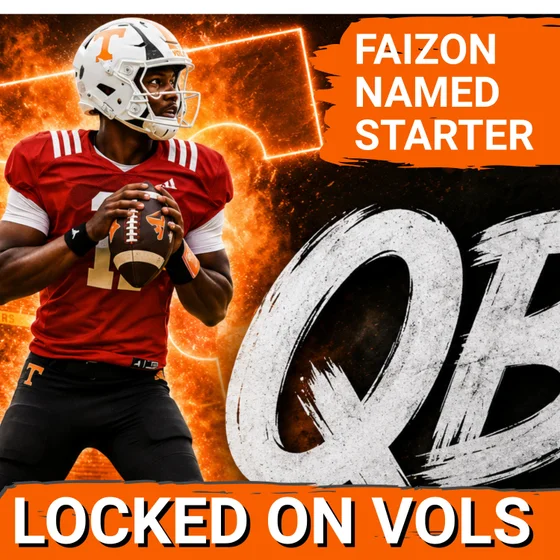 Faizon Brandon Named Starting Quarterback for Tennessee Football