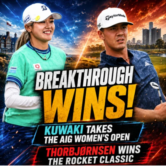 Kuwaki Wins AIG Women’s Open Thriller, Thorbjornsen Breaks Through in Detroit | From the Rough