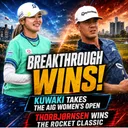 Kuwaki Wins AIG Women’s Open Thriller, Thorbjornsen Breaks Through in Detroit | From the Rough