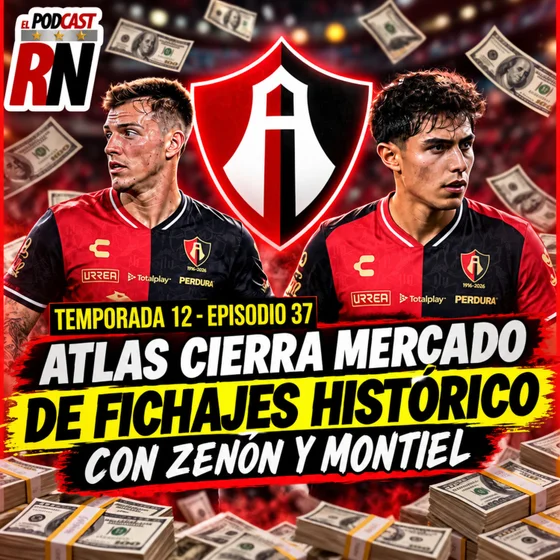 ATLAS🔴⚫ cierra un HISTÓRICO mercado de FICHAJES con llegada de ELÍAS MONTIEL🇲🇽 y KEVIN ZENÓN🇦🇷