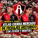 ATLAS🔴⚫ cierra un HISTÓRICO mercado de FICHAJES con llegada de ELÍAS MONTIEL🇲🇽 y KEVIN ZENÓN🇦🇷
