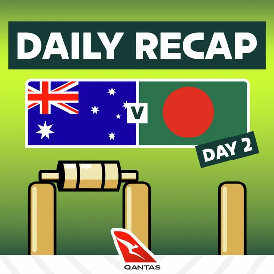 Mackay Day 2: Aussies way too good on way to another two-day Test