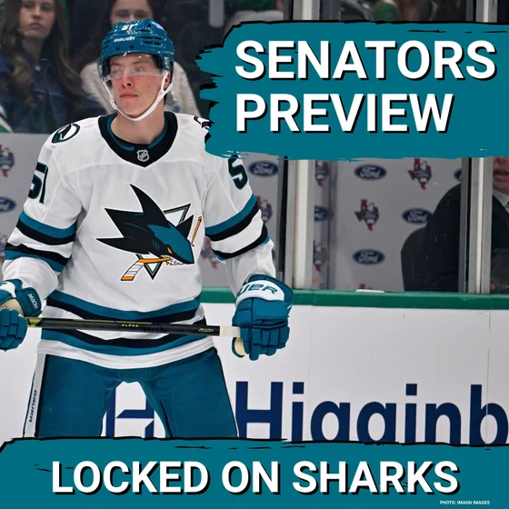 POUNCE: San Jose Sharks LOOK to TOP Senators – Celebrini and Stutzle Spotlighted