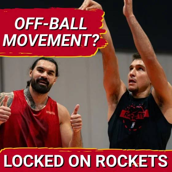 Rockets Training Camp | Reed Sheppard & Bogdan Bogdanovic OFF-BALL Movement Creating BETTER OFFENSE?