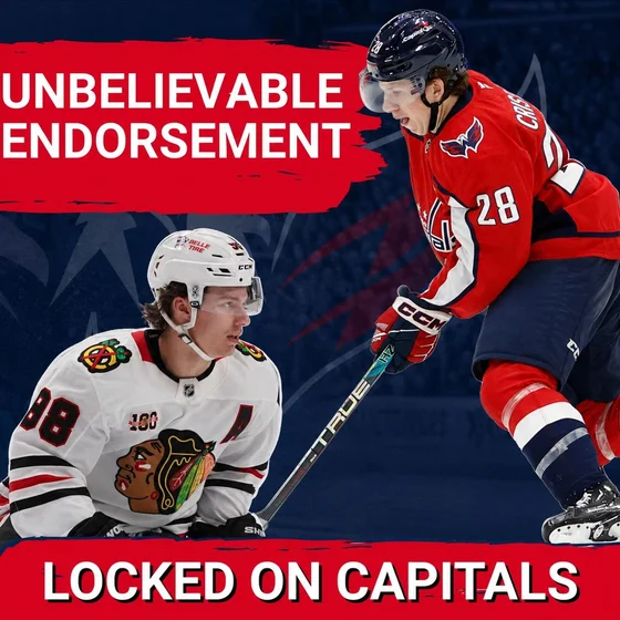 ELITE ENDORSEMENT: Connor Bedard PRAISES Andrew Cristall as Capitals Fans IGNITE for NHL Future