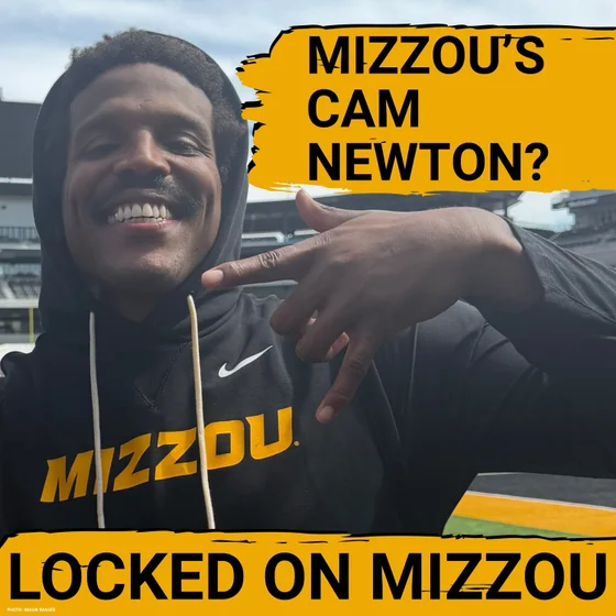 OUR LEGEND? Cam Newton Visits Missouri Practice