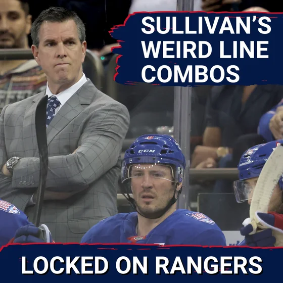Mike Sullivan’s lineup makes NO SENSE in Rangers 6-3 loss to Jackets!! Why is Conor Sheary in the top six???