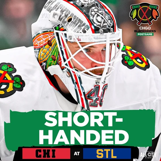 BLACKHAWKS POSTGAME: Chicago's Penalty Kill Put to WORK in SHUTOUT Loss to Blues | CHGO Blackhawks