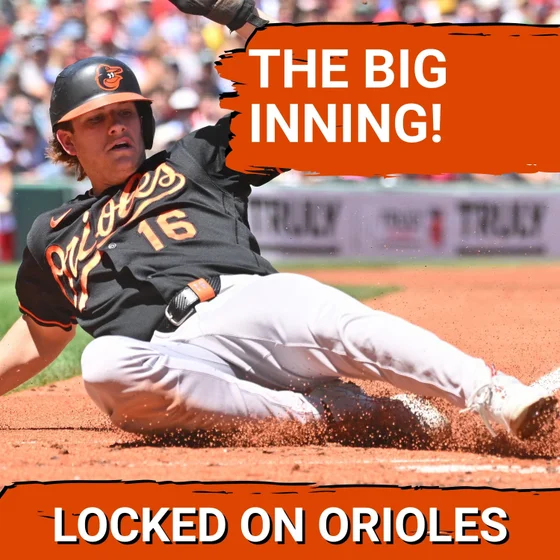 Orioles bombard the Red Sox with 6 runs in the first inning to win the series!