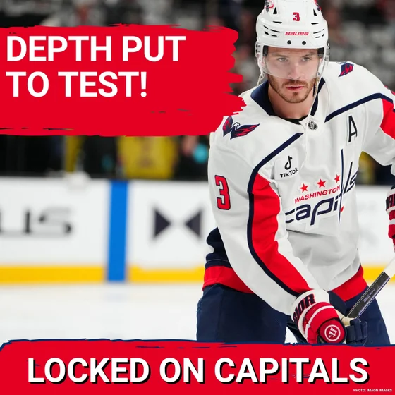 FIRST ADVERSITY: Can the Washington Capitals SURVIVE Without Matt Roy? Depth About to Be Proven