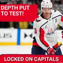 FIRST ADVERSITY: Can the Washington Capitals SURVIVE Without Matt Roy? Depth About to Be Proven