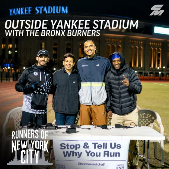 Outside Yankee Stadium with The Bronx Burners | Runners of NYC Podcast