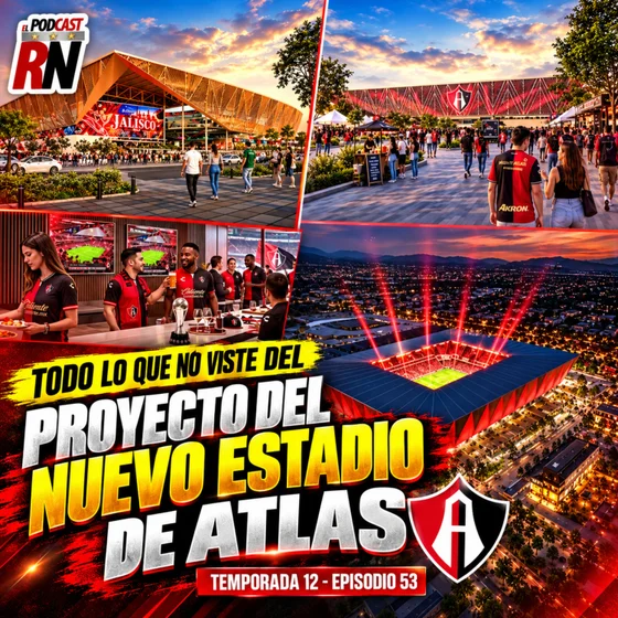 TODO lo que NO VISTE👀🏟️ del NUEVO ESTADIO de ATLAS🔴⚫ | ¿Será el MEJOR ESTADIO de MÉXICO?
