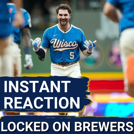 BREWERS POSTCAST: Garrett Mitchell WALKS IT OFF! | Brewers BEAT Marlins in 10