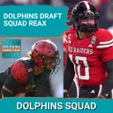 DOLPHINS SQUAD SHOW: Dolphins Draft REACTION: Still Missing Stars? | Crabbs, Zgonina & Gries Reax