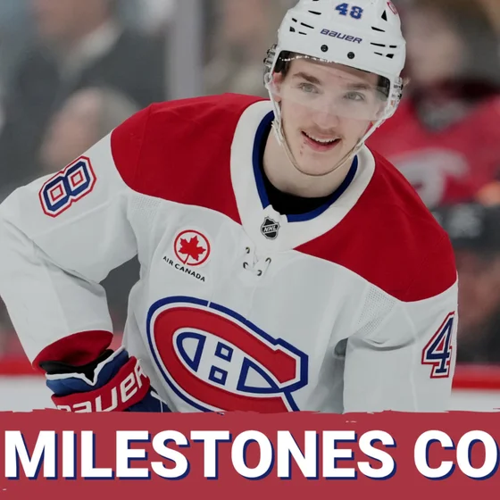 Montreal Canadiens chase milestones | David Reinbacher has huge opportunity | Texier, Danault review