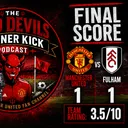 Manchester United continue to struggle against Fulham.
