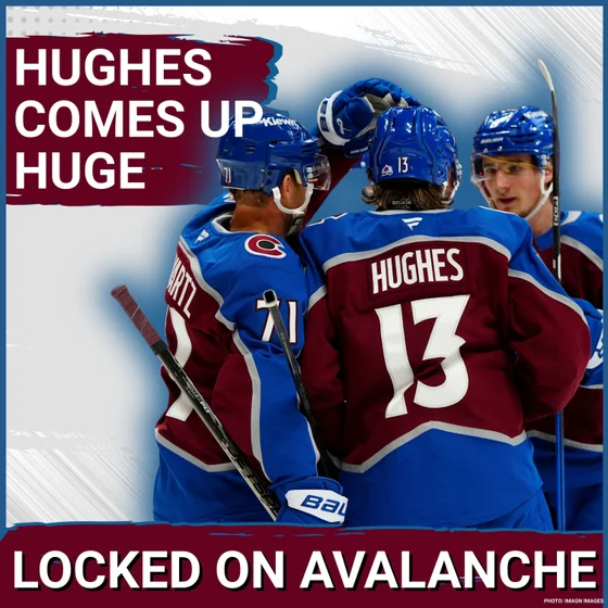 TJ Hughes' Big Night Forces Avalanche Into Some Tough Roster Decisions