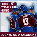 TJ Hughes' Big Night Forces Avalanche Into Some Tough Roster Decisions