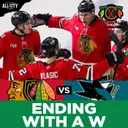BLACKHAWKS POSTGAME: Chicago Ends the Season With a WIN Over San Jose | CHGO Blackhawks