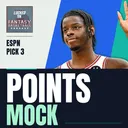 ESPN Points Mock Draft - Taking A Caleb Wilson Plunge