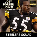 STEELERS SQUAD SHOW: Joey Porter Joins! Talks Career, NFL Draft in Pittsburgh & Father-Son Legacy