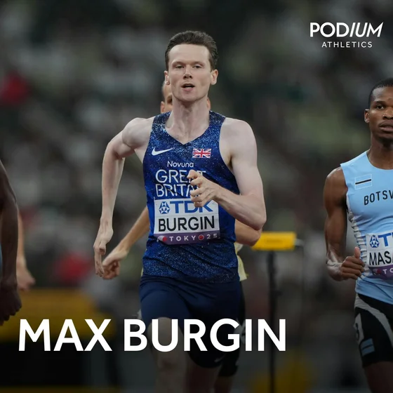 Max Burgin | British 800m champion