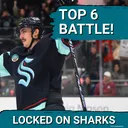 PREVIEW: San Jose Sharks Roster SHAKE-UP—Can Mason Marchment Secure His SPOT Over Tyler Toffoli?